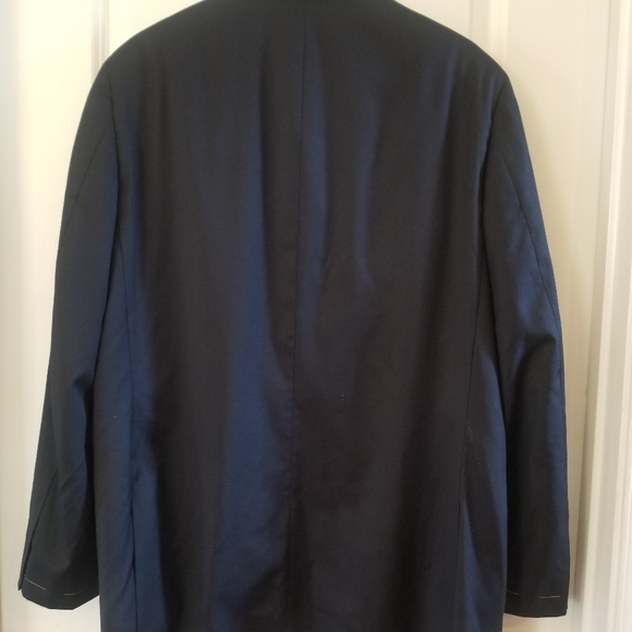 Hickey Freeman Navy Blue jacket size 42L - Picture 2 of 7